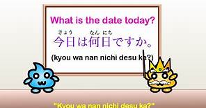 Japanese Phrases: How to Ask and Say the Date in Japanese