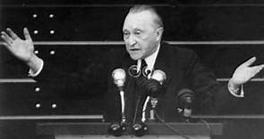 1949-09-20 - Konrad Adenauer - Rede vor dem Deutschen Bundestag (4m 07s)