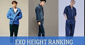EXO Height Ranking [2021]