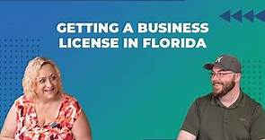 Getting a Business License In Florida