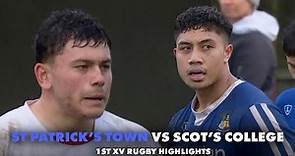 When both sides are too evenly matched | St Patrick's Town vs Scot's College | 1st XV Highlights