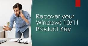 Windows Product Key Recovery 101: A Step-by-Step Guide