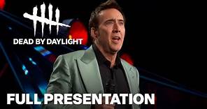 Dead by Daylight Nicolas Cage On-Stage Reveal | Summer Game Fest 2023