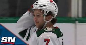 Wild's Brock Faber Dives And Makes A Game-Saving Deflection In Double Overtime