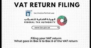 VAT Return Filing-How to file VAT Return in UAE | how to file VAT return on Emaratax portal UAE