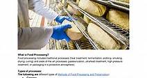 PPT - Types of Food Processing PowerPoint Presentation, free download - ID:11082550