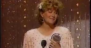 Judith Ivey wins 1985 Tony Award for Best Featured Actress in a Play