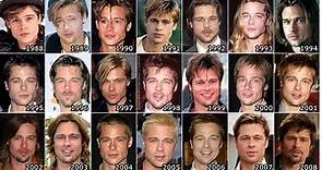 Brad Pitt Evolution (Transformation 1986-2021)
