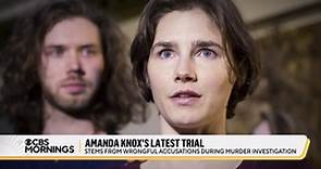 Amanda Knox faces slander trial in Italy