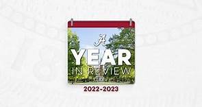 Year In Review 2022-2023 | The University of Alabama