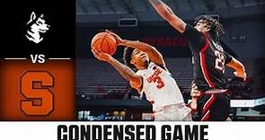 Northeastern vs. Syracuse Condensed Game | 2022-23 ACC Men’s Basketball