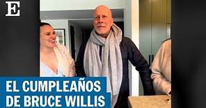 Demi Moore comparte un emotivo vídeo del cumpleaños de Bruce Willis | EL PAÍS