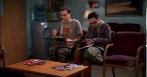 The Big Bang Theory season 1 episode 1 (first scene)