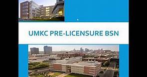 UMKC School of Nursing and Health Studies (Pre-Licensure BSN and Direct Admit BSN) Admitted Students