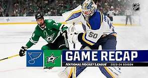 Blues @ Stars 10/12 | NHL Highlights 2023
