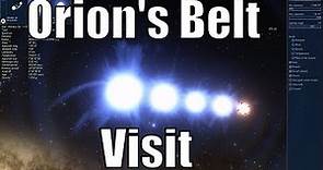 A Visit to the Orion's Belt