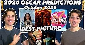 2024 Oscar Predictions - Best Picture | October 2023