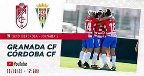 Granada CF Femenino vs Córdoba CF (0-1) [Partido completo]
