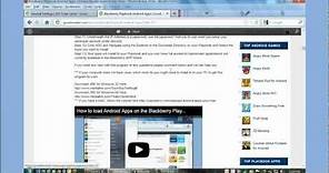 How to Install Android Apps on the Blackberry Playbook (Updated)
