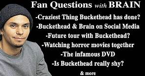 Brain talks about Buckethead, his Crazy Moments & Movies, Social Media & more