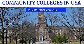 COMMUNITY COLLEGES IN THE USA | Affordable Education in the USA