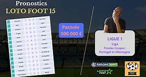 PRONOSTICS LOTO FOOT 15 du 3 juin 2023 - Pactole 500 000 € --- dont Ligue 1 (tous les matchs), Liga