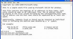 Editar Archivo Hosts de Windows sin problemas