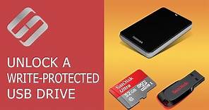 👨‍💻 How to Unlock a Write Protected USB Drive, a SD or Micro SD Memory Card or a Hard Drive in 2021