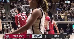 Rebeka Mikulasikova Highlights vs. Purdue | Ohio State Women's Basketball | 01/28/2024