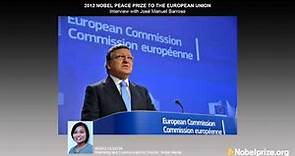 Interview with José Manuel Barroso, President of the European Commission: 2012 Nobel Peace Prize