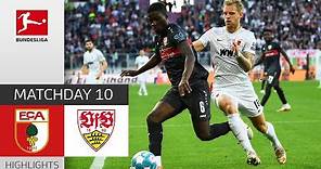 FC Augsburg - VfB Stuttgart 4-1 | Highlights | Matchday 10 – Bundesliga 2021/22