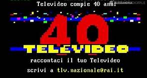 40 anni di Televideo Rai - 15 Gennaio 1984 - 15 Gennaio 2024