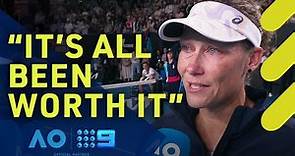 Emotional Sam Stosur says goodbye one last time - Australian Open 2023 | Wide World of Sports