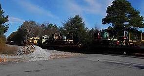 CSX MoW Train at Williamsburg Pottery - Lightfoot, VA