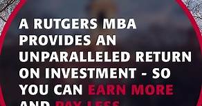 Advance your career with the #1 Public MBA in the Northeast U.S. | #Rutgers