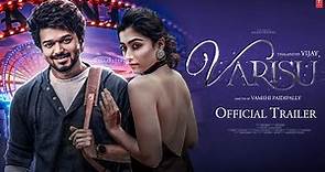 VARISU - Official Trailer (Hindi) | Vijay | Rashmika Mandanna | Vamsi | Thaman |