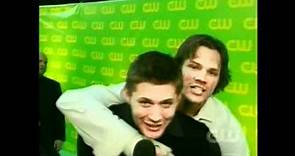 Supernatural - Jared & Jensen "Awesome show" [CW Lounge]