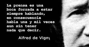 Alfred Victor de Vigny - 3 de Mayo, día mundial de la #LibertadDePrensa