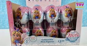 Disney Alice's Wonderland Bakery Collectible Mini Figures Unboxing | PSToyReviews
