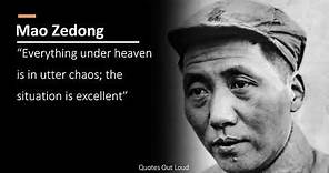 Mao Zedong - Quotes Audio