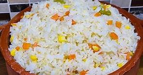 Como hacer arroz blanco perfecto (fácil y rápido)