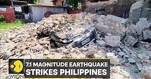 7.1 magnitude earthquake in Philippines triggers landslides and cuts out power supply | WION