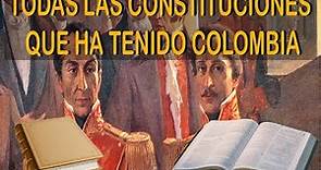 Historia del Constitucionalismo en Colombia (LÍNEA DE TIEMPO/CRONOLOGÍA)