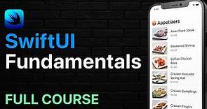 SwiftUI Fundamentals | FULL COURSE | Beginner Friendly