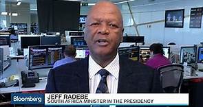 South Africa's Jeff Radebe Talks Vision 2030 Economic Plan
