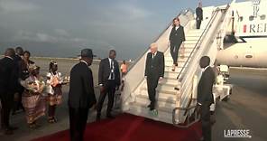 Italia-Costa d'Avorio, Mattarella arrivato a Abidjan