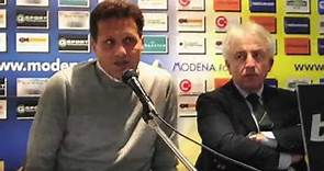 Modena: Walter Novellino è il nuovo allenatore, la conferenza