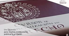 Cursos de Especialización en Derecho - Universidad de Salamanca (spot)