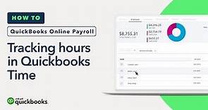 How to track hours w/ QuickBooks Time in QuickBooks Online Payroll