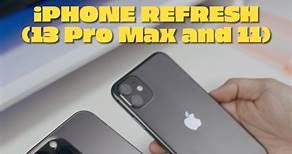 IPHONE REFRESH. (iPhone 13 Pro Max and iPhone 11)Screen protector / Tempered Glass from WSKEN. #TechByRon #iPhone #iPhoneRefresh #WSKEN #ScreenProtector #TemperedGlass | Tech by Ron